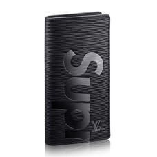 Portafoglio Louis Vuitton x Supreme Brazza M67721 Epi Leather