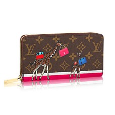 Louis Vuitton Portafoglio Zippy M62085 Tela Monogram