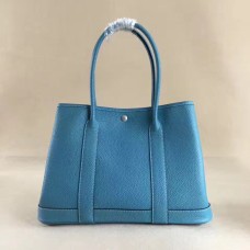 Hermes Garden Party borsetta piccola 31 cm blu