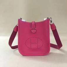 Borsa Hermes Mini Evelyne TPM Rosa