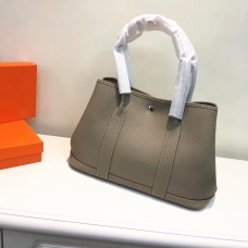 Hermes Garden Party Borsetta Piccola 31cm Elefante Grigio
