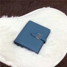 Portafoglio Hermes Bi-Fold H006 blu