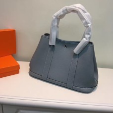 Hermes Garden Party borsetta piccola 31 cm grigio blu