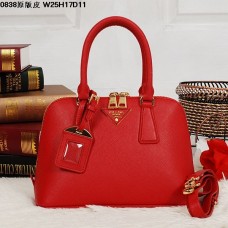 Prada 0838 Borsa Tote Rossa