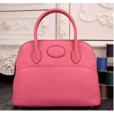 Borsa Hermes Bolide 31 cm Togo in pelle rosa