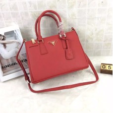 Borsa Prada Galleria 1801 Pelle Saffiano 30cm Rossa