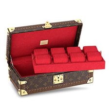 Louis Vuitton M20039 8 Watch Case Hardside Bagaglio Monogram Tela