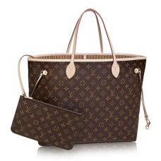 Louis Vuitton M40990 Neverfull GM Borsa a tracolla Monogram Canvas