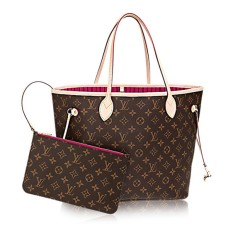 Louis Vuitton M41178 Neverfull MM Borsa a tracolla Monogram Canvas