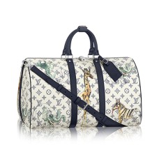 Louis Vuitton M41449 Keepall 45 Bandouliere Borsone in tela rivestita con monogramma