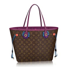 Louis Vuitton M41664 Neverfull MM Totem Borsa a tracolla Monogram Canvas