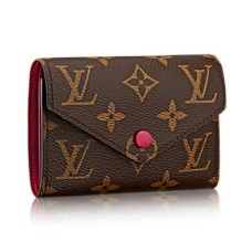 Louis Vuitton M41938 Victorine Portafoglio Monogram Tela