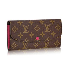 Louis Vuitton M41943 Emilie Portafoglio Monogram Tela
