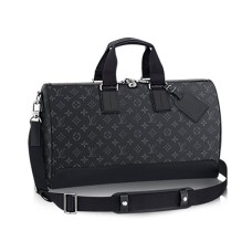 Louis Vuitton M43038 Keepall Voyager Borsone Monogram Eclipse Canvas