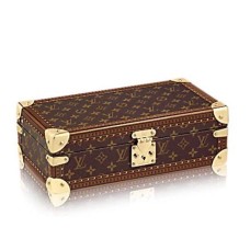 Louis Vuitton M47641 8 Watch Case Hardside Bagaglio Monogram Tela