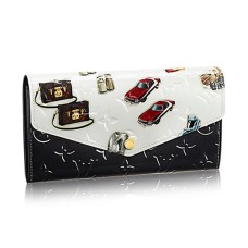 Louis Vuitton M50371 Sarah Portafoglio Monogram Vernis