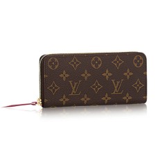 Louis Vuitton M60742 Clemence Portafoglio Monogram Tela