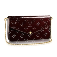 Louis Vuitton M61267 Pochette Felicie Catena Portafoglio Monogram Vernis