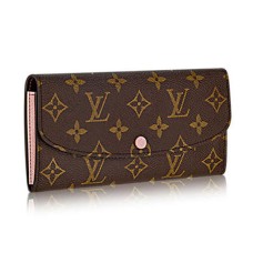 Louis Vuitton M61447 Emilie Portafoglio Monogram Tela