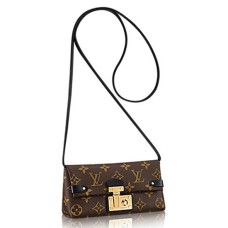 Louis Vuitton M61502 Triangolo Catena Portafoglio Monogramma Tela