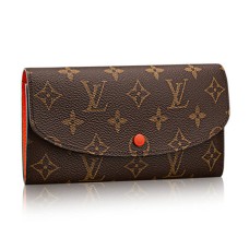 Louis Vuitton M62011 Emilie Portafoglio Monogram Tela