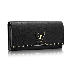 Louis Vuitton Portafoglio Capucines M64102 in pelle Taurillon
