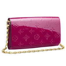 Louis Vuitton M90087 Portafoglio con catena Monogram Vernis
