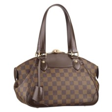 Louis Vuitton N41117 Verona PM Borsa a spalla Damier Ebene Canvas