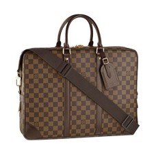 Louis Vuitton N41122 Porte-Documents Voyage GM Valigetta Damier Ebene Canvas