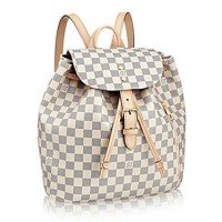Louis Vuitton N41578 Sperone Zaino Damier Azur Canvas