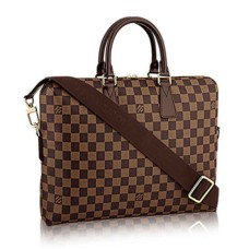 Louis Vuitton N42242 Porte Documents Jour Valigetta Damier Ebene Canvas