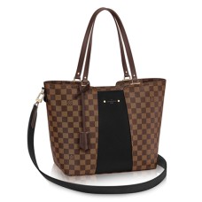 Borsa a tracolla in jersey Louis Vuitton N44023 Damier Ebene Canvas