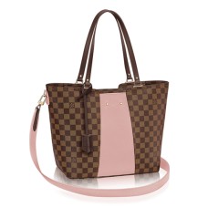 Borsa a tracolla in jersey Louis Vuitton N44041 Damier Ebene Canvas