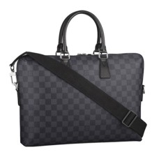 Louis Vuitton N48224 Porte Documents Jour Valigetta Damier Graphite Canvas