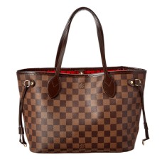 Louis Vuitton N51109 Neverfull PM Borsa a tracolla Damier Ebene Canvas