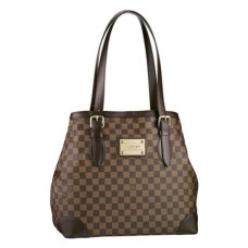 Borsa a tracolla Louis Vuitton N51203 Hampstead GM Damier Ebene Canvas