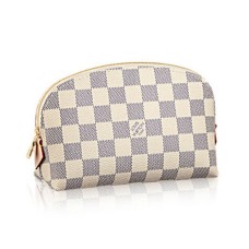 Borsa cosmetica Louis Vuitton N60024 in tela Damier Azur