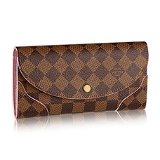 Louis Vuitton Portafoglio Caissa N61227 Damier Ebene Canvas