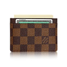Louis Vuitton N61722 Portacarte Damier Ebene Canvas