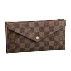 Louis Vuitton N63097 Portafoglio lungo Origami Damier Ebene Canvas