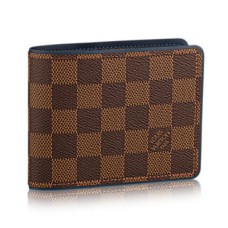Louis Vuitton N63167 Portafoglio multiplo Damier Ebene Canvas