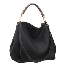 Louis Vuitton N91671 Babylone MM Hobo Borsa in pelle Taurillon